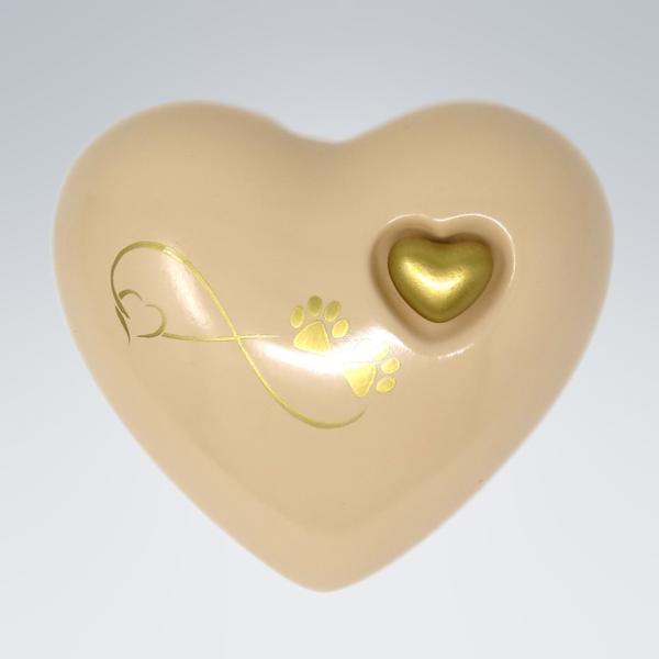 Tierurne Herz "Endlose Liebe"